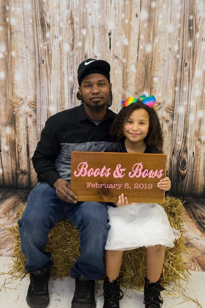 Picture of my daughter and I at the father-daughter school dance a year before COVID hit.